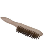 Brush brass steel handle- DIFF - 904220