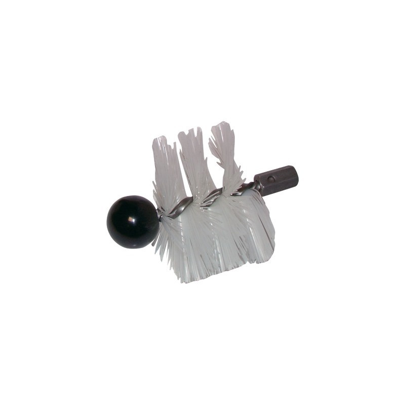Round roller brush cmv nylon Ø 125 mm- DIFF - 904248