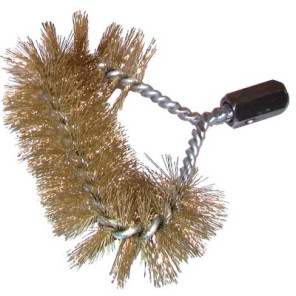 Boiler head brush brass steel- DIFF - 904260