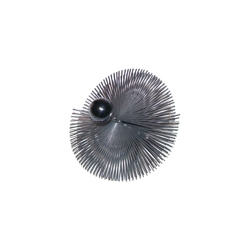 Steel round roller brush with ball Ø 400mm- DIFF - 904296