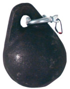 Heating systems cleaning sweeping ball weight 3kg- DIFF - 904326