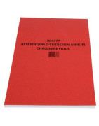Carnet attestation fioul- DIFF - 904377