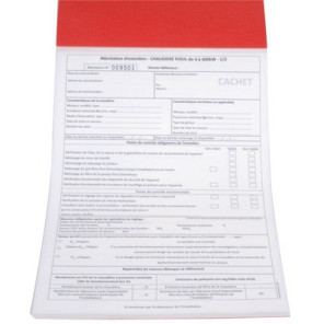 Carnet attestation fioul- DIFF - 904377