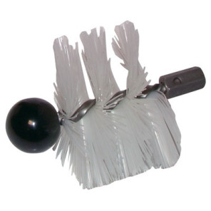 Special cmv nylon round roller brush Ø 125mm- DIFF - 904383