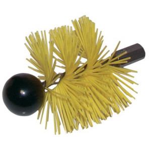 Harden steel roller brush with ball Ø 125m- DIFF - 904387