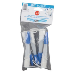 Set of 5 360° applicator tips- GEB - 131402  - (X5)