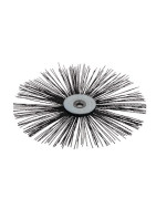 Nylon flat roller brush Ø 100mm for high temperature- DIFF - 904580