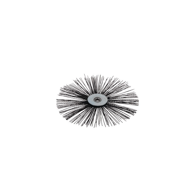 Nylon flat roller brush Ø 130mm for high temperature- DIFF - 904581