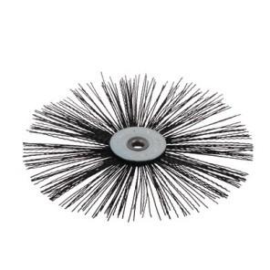 Nylon flat roller brush Ø 200mm for high temperature- DIFF - 904583