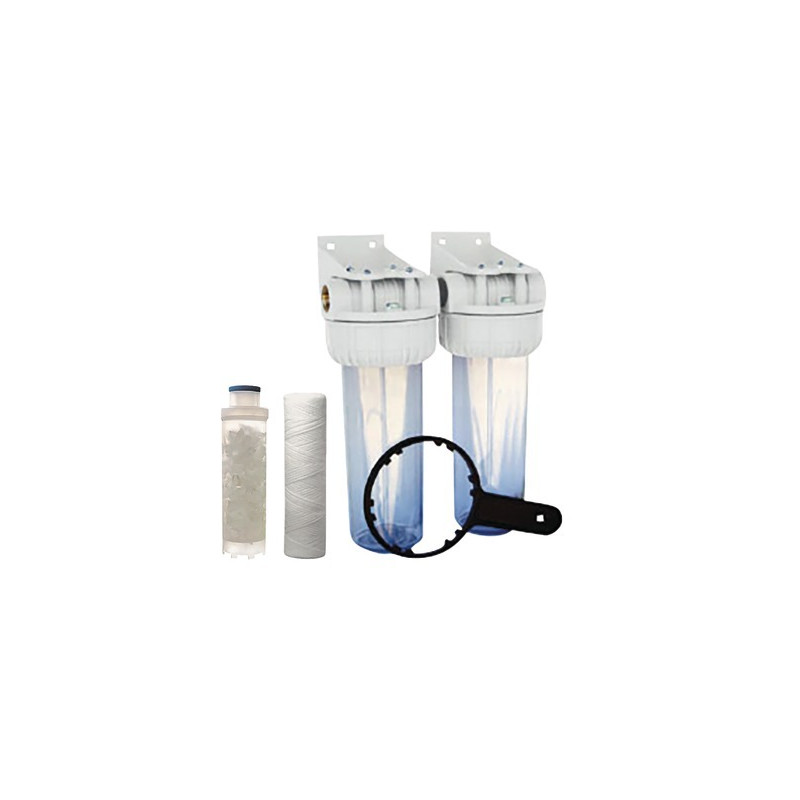 Complete dual filter F3/4"- EUROACQUE - DX251150A