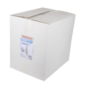 Box of white cotton cleaning cloths 10kg- ISOCLEAR - 904716