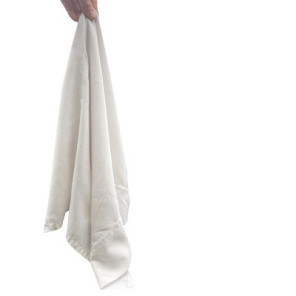Packet of white cotton cleaning cloths 1kg- ISOCLEAR - 904717