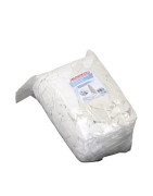 Packet of white cotton cleaning cloths 1kg- ISOCLEAR - 904717