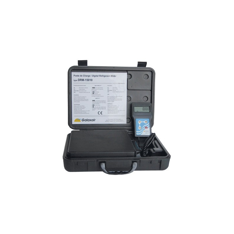 Compact electronic scale 150 Kg - 10 g- GALAXAIR - DRM-15010
