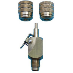 Quick-connecting self-sealing straight coupling M1/4" x F5/16"- GALAXAIR - QCS-14516