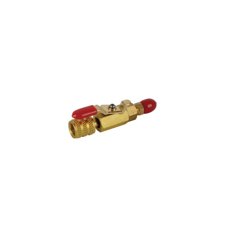 Red valve M1/4" x F5/16"- GALAXAIR - SA-14M516F-R