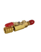 Red valve M1/4" x F5/16"- GALAXAIR - SA-14M516F-R