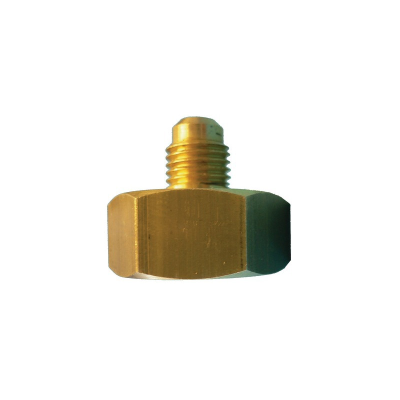 Set of 5 bottle fittings 21.7 mm x M 1/4" flare- GALAXAIR - RB-2114/5  - (X5)