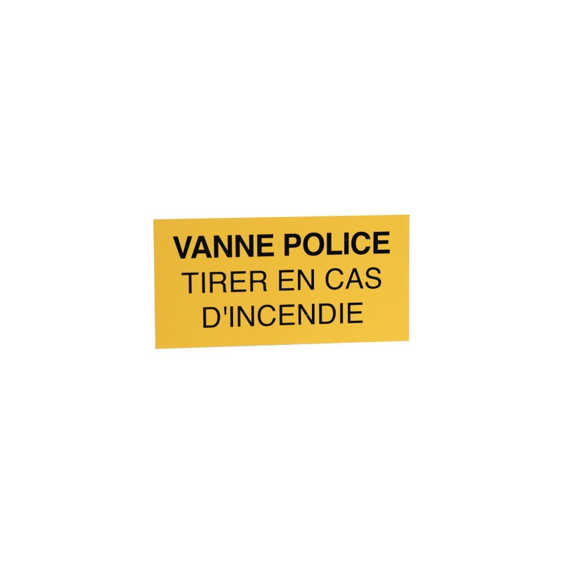 Emergency valve- DIFF - 907037