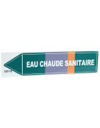 Flexible adhesive label- DIFF - 907071  - (X10)