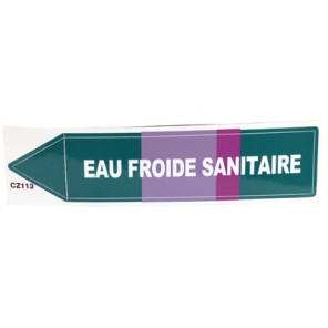 Flexible adhesive label- DIFF - 907074  - (X10)