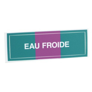Adhesive label- DIFF - 907209  - (X10)