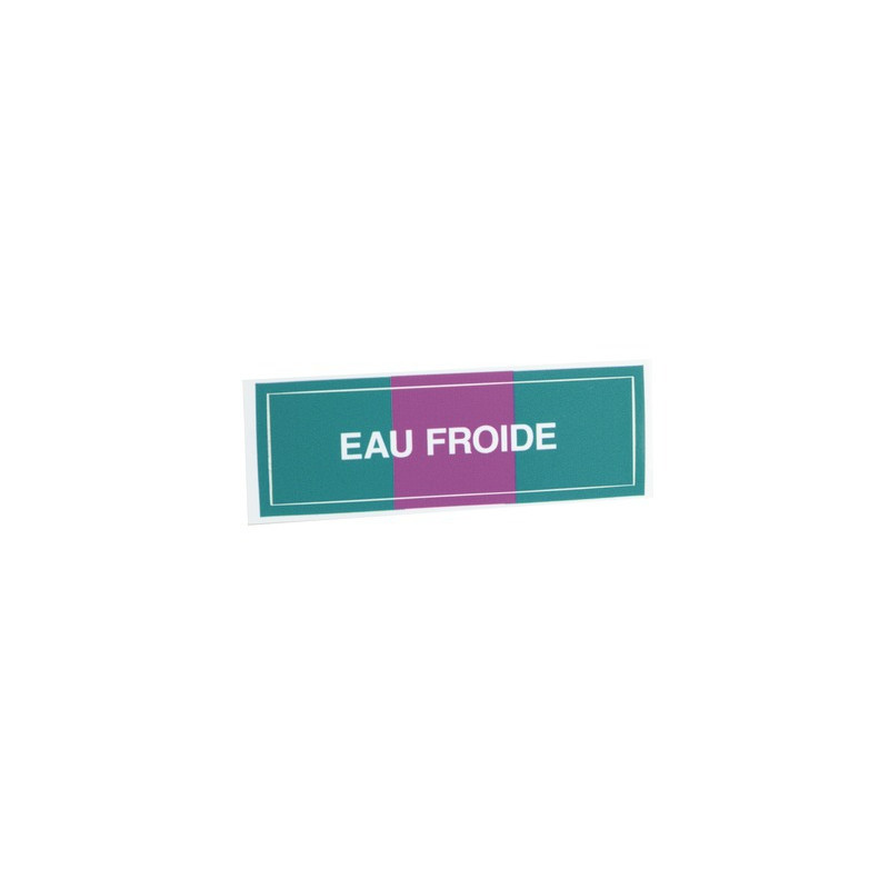 Adhesive label- DIFF - 907209  - (X10)
