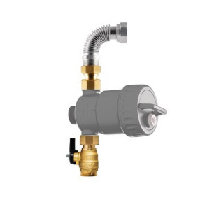 Magnetic filter MGF black with valve and- RBM - 38160520