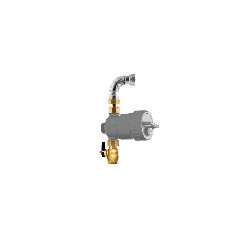 Magnetic filter MGF black with valve and- RBM - 38160520