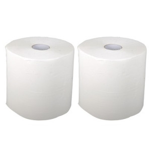 Set of two 1000 sheet paper rolls- ISOCLEAR - 909047  - (X2)