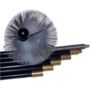 Steel roller brush with ball- DIFF - 909900