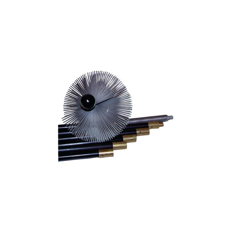 Steel roller brush with ball- DIFF - 909900