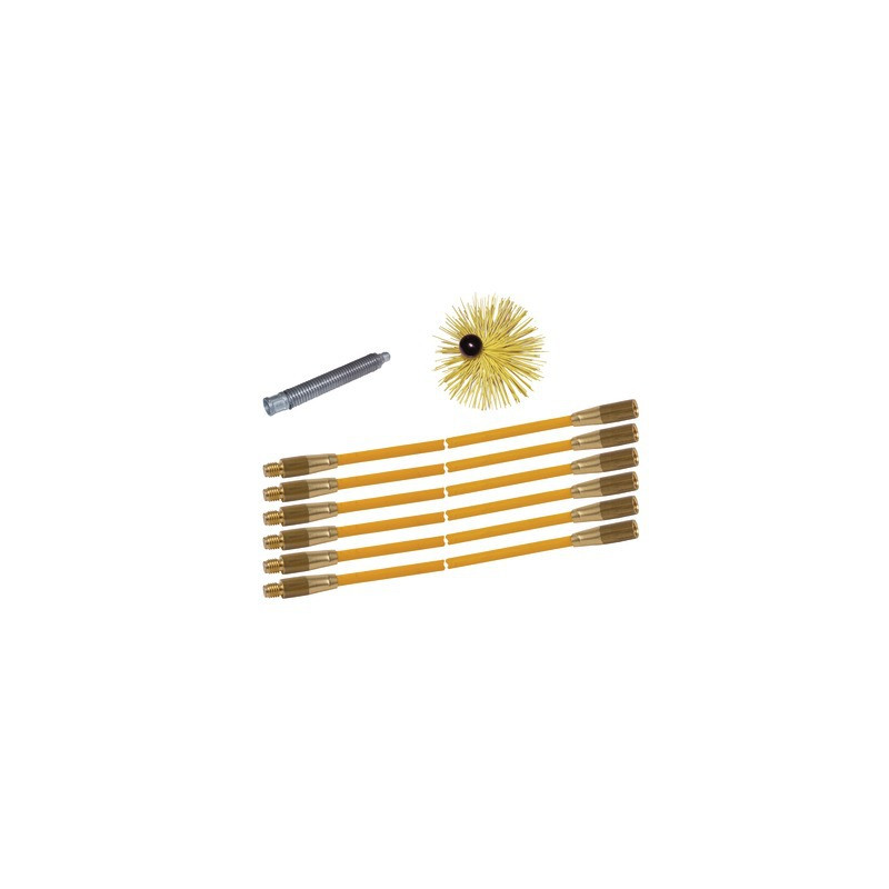Sweeping kit  rilsan roller brush  Ø125- DIFF - 909914