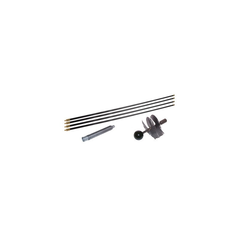 Sweeping kit  steel roller brush  Ø125- DIFF - 909917