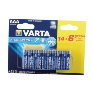 Battery VARTA LR03- DIFF - 920029  - (X20)