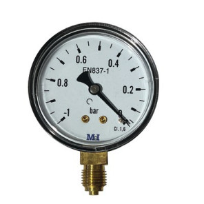 DRY PRESSURE GAUGE, Class 1.6, Ø63, GREE- DIFF - 926774