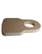 Insulation for rear door- DE DIETRICH - 94250224