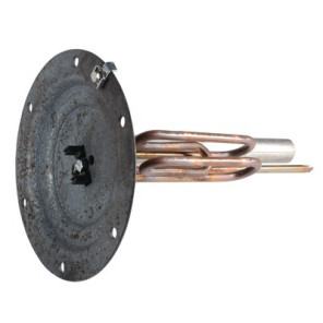 Heating element 1600W with flange and anode- DE DIETRICH CHAPPEE - 97863564
