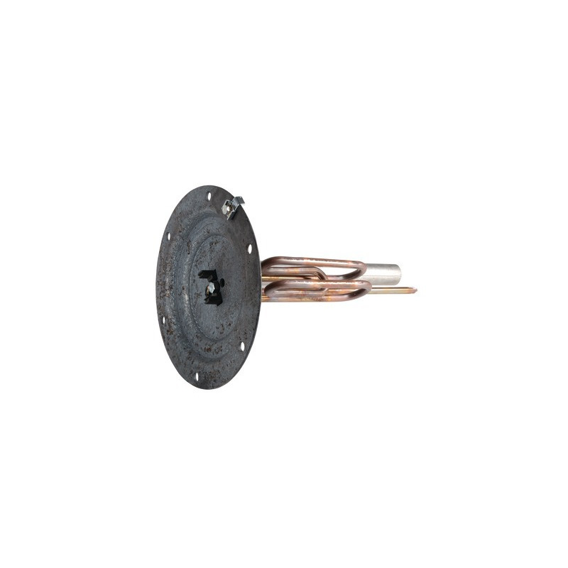 Heating element 1600W with flange and anode- DE DIETRICH CHAPPEE - 97863564