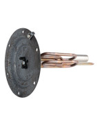 Heating element 1600W with flange and anode- DE DIETRICH CHAPPEE - 97863564