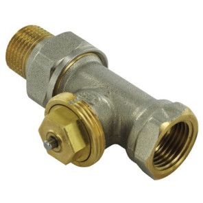 Convertible straight radiator valve F 1/2- COMAP - R809604