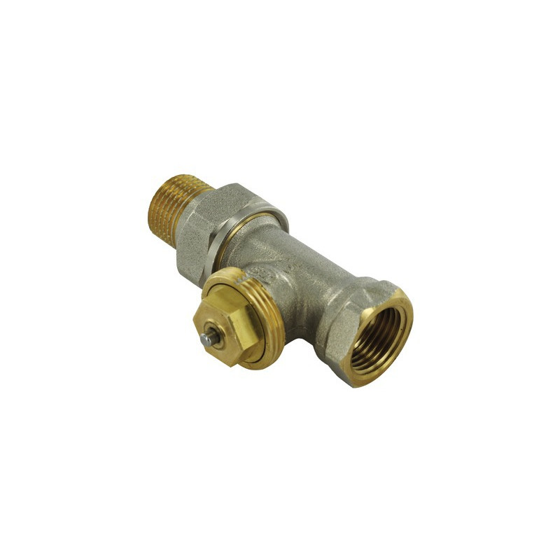 Convertible straight radiator valve F 1/2- COMAP - R809604