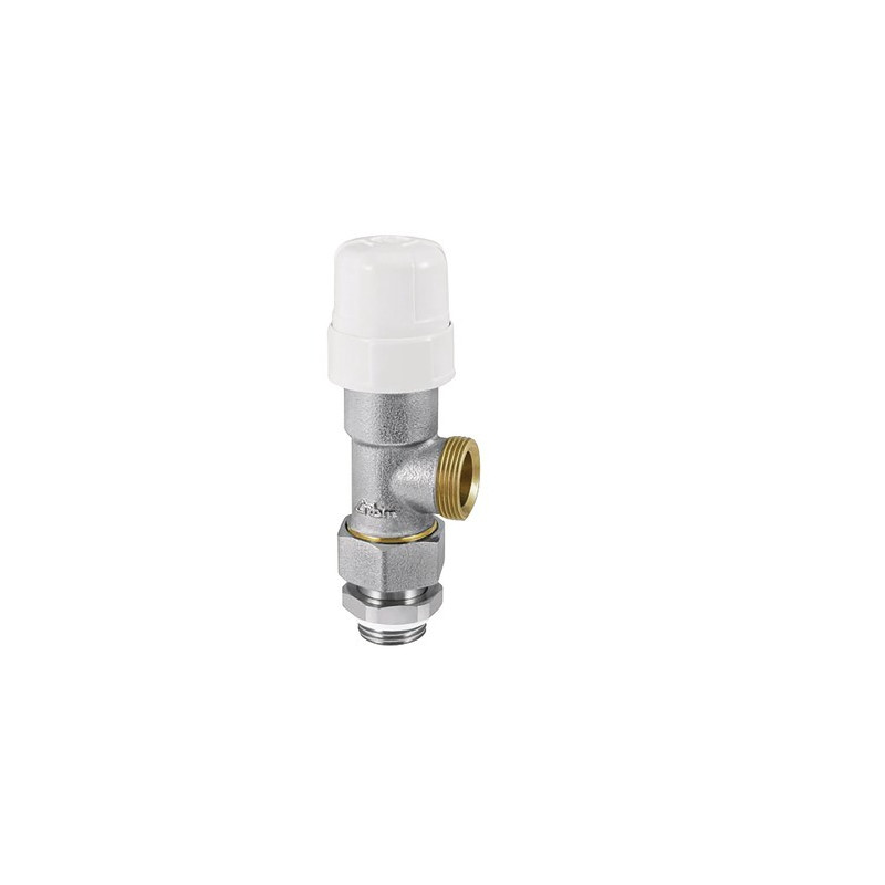 Convertible reversed angle radiator valve body male 1/2 RFS (built-in seal on connector)- RBM - 1800400