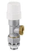 Convertible reversed angle radiator valve body male 1/2 RFS (built-in seal on connector)- RBM - 1800400