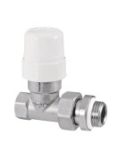 Convertible straight radiator valve bodies 3/4 RFS (built-in seal on connector)- RBM - 320500  - (X10)