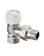 Presetting thermostatic radiator valve body angle AV9 DN15- OVENTROP - 1183704