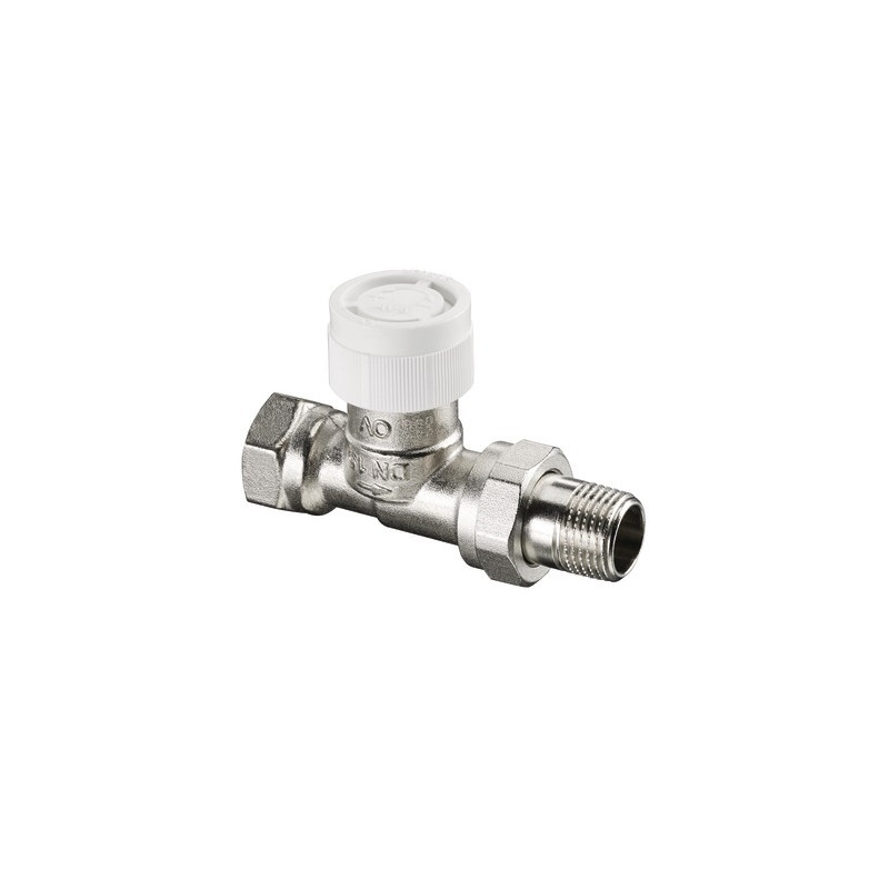 Presetting thermostatic radiator valve body straight AV9 DN15- OVENTROP - 1183804
