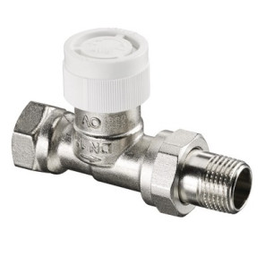 Presetting thermostatic radiator valve body straight AV9 DN20- OVENTROP - 1183806