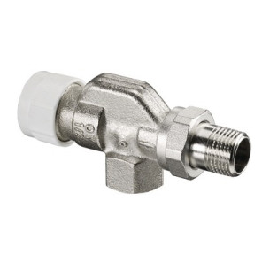 Presetting thermostatic radiator valve body reversed angle AV9 DN15- OVENTROP - 1183904