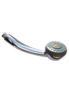Chrome-plated hand-held shower head- DIFF - 98234